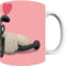 Personalised Shaun The Sheep Valentines 'I Love Ewe' Mug