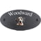 Personalised Great Dane Dog Motif Oval Slate House Sign Plaque 25x13cm