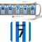Personalised Huddersfield Town AFC Dressing Room Shirts Mug & Coaster Set
