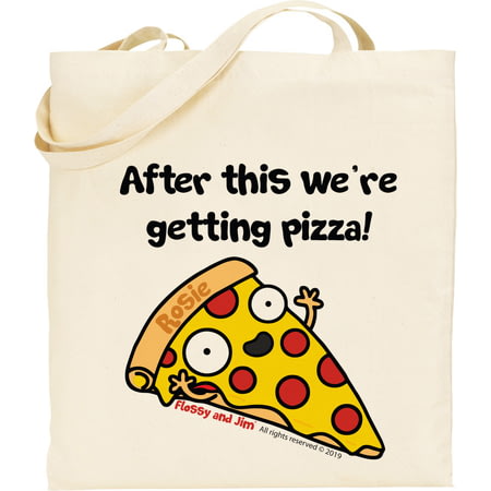 Personalised Pizza Tote Bag