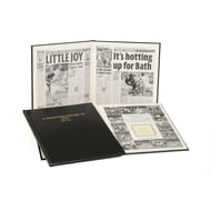 Personalised Rugby Newspaper Bath Book