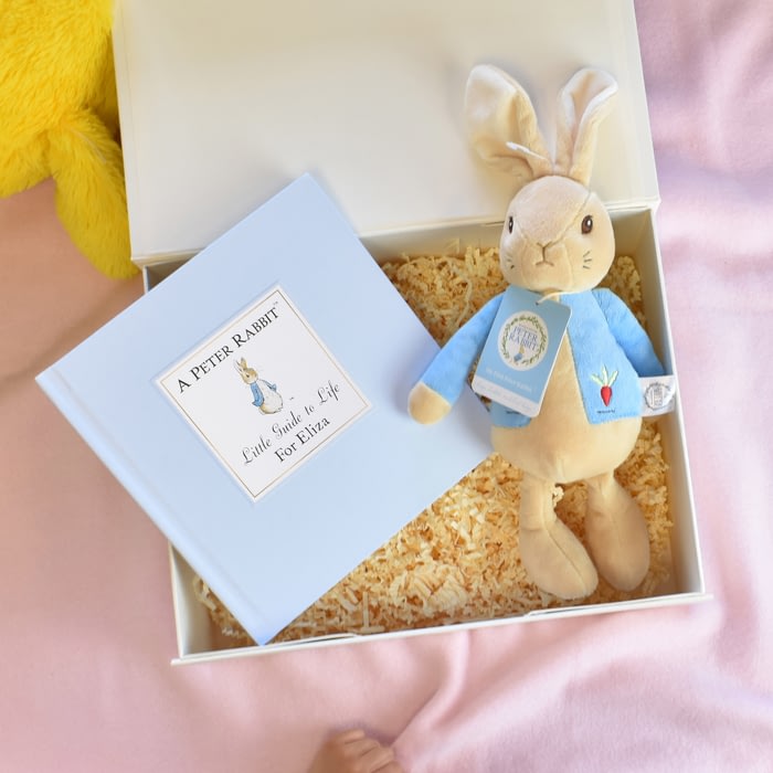 personalised peter rabbit teddy