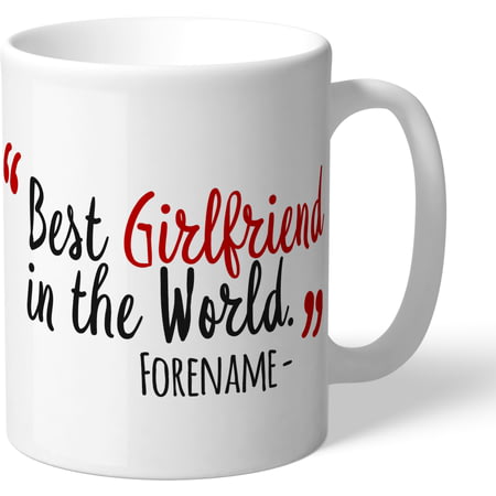 Personalised Brentford Best Girlfriend In The World Mug