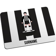 Personalised Newcastle Player Figure Mouse Mat
