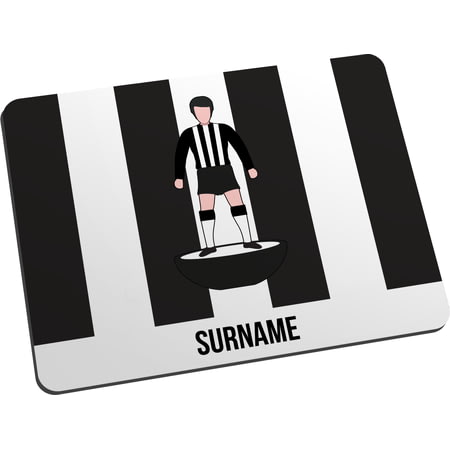 Personalised Newcastle Player Figure Mouse Mat