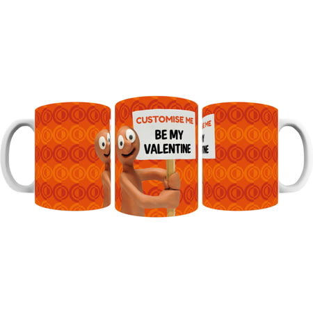 Personalised Morph 'Be My Valentine' Mug