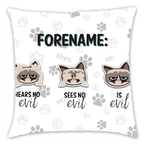 cat emoji pillow