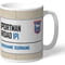 Personalised Ipswich Town FC Portman Road Street Sign Mug