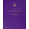 Personalised Telegraph Queen Elizabeth Jubilee Newspaper Book - Purple Leatherette