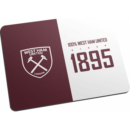 Personalised West Ham United FC 100 Percent Mouse Mat