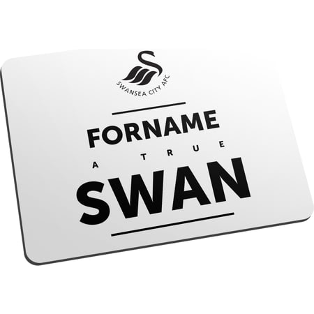 Personalised Swansea City AFC True Mouse Mat
