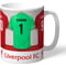 Personalised Liverpool FC Goalkeeper Dressing Room Shirts Mug
