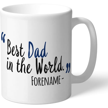 Personalised Millwall FC Best Dad In The World Mug