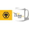 Personalised Wolves FC Best Dad In The World Mug