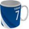 Personalised Queens Park Rangers Colour Stripe Ceramic Mug