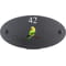 Personalised Parakeet Bird Motif Oval Slate House Sign Plaque 25x13cm