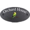 Personalised Parakeet Bird Motif Oval Slate House Sign Plaque 25x13cm