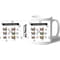 Personalised Grumpy Cat Emoji - Feeling Mug Grey