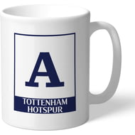 Personalised Tottenham Hotspur FC Monogram Mug