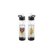 Personalised West Ham United FC Crest Fruit Infuser Sports Water Bottle - 740ml