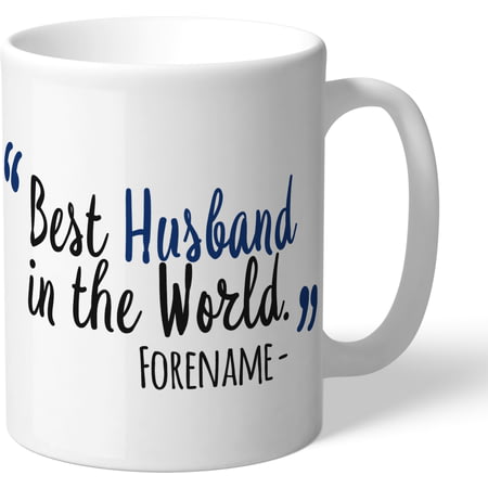 Personalised Millwall FC Best Husband In The World Mug