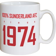 Personalised Sunderland AFC 100 Percent Mug