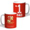 Personalised Swindon Town FC No.1 Dad Fathers Day Mug