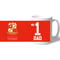 Personalised Swindon Town FC No.1 Dad Fathers Day Mug