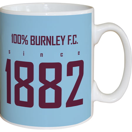 Personalised Burnley FC 100 Percent Mug