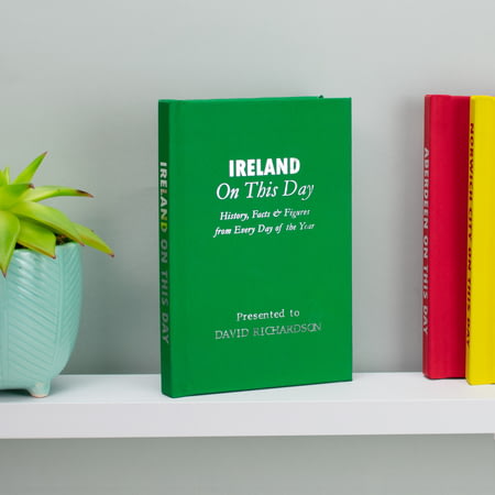 Personalised Ireland International Football On This Day Football History Book