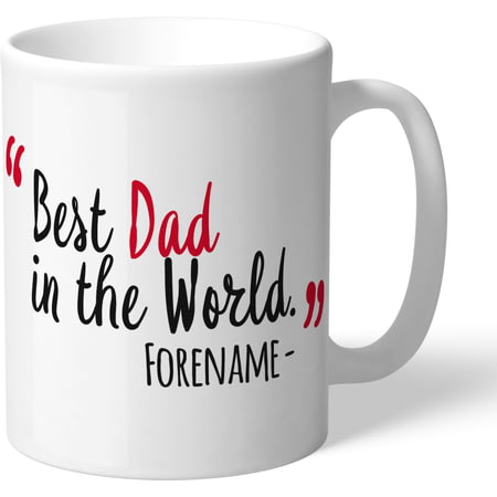 Personalised Watford Best Dad In The World Mug