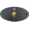 Personalised Daffodil Flower Motif Oval Slate House Sign Plaque 25x13cm