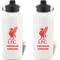 Personalised Liverpool FC Bold Crest Aluminium Sports Water Bottle