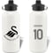 Personalised Swansea City FC Retro Shirt Aluminium Sports Water Bottle