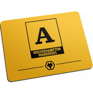 Personalised Wolves Monogram Mouse Mat