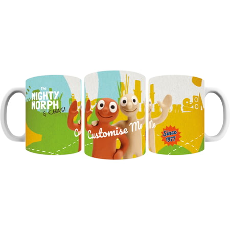 Personalised Morph The Mighty Morph & Chas Mug