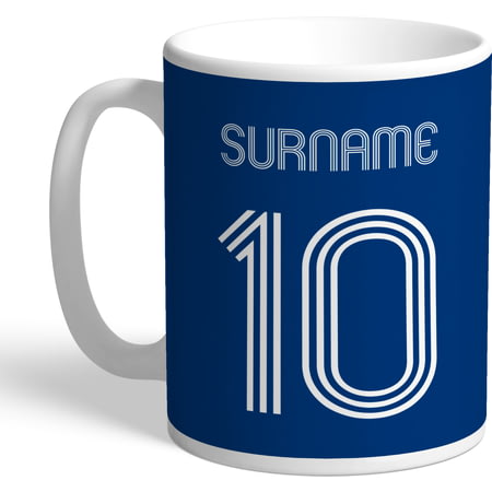 Personalised Bolton Wanderers Retro Shirt Mug