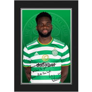 Personalised Celtic FC Edouard Autograph Player Photo Folder