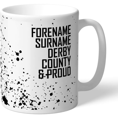 Personalised Derby County Proud Mug