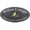 Personalised Flamecrest Bird Motif Oval Slate House Sign Plaque 25x13cm