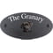 Personalised Cane Corso Dog Motif Oval Slate House Sign Plaque 25x13cm