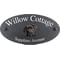 Personalised Cane Corso Dog Motif Oval Slate House Sign Plaque 25x13cm