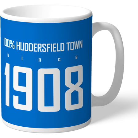 Personalised Huddersfield Town AFC 100 Percent Mug