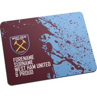 Personalised West Ham United FC Proud Mouse Mat