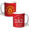 Personalised Manchester United FC World's Best Dad Mug