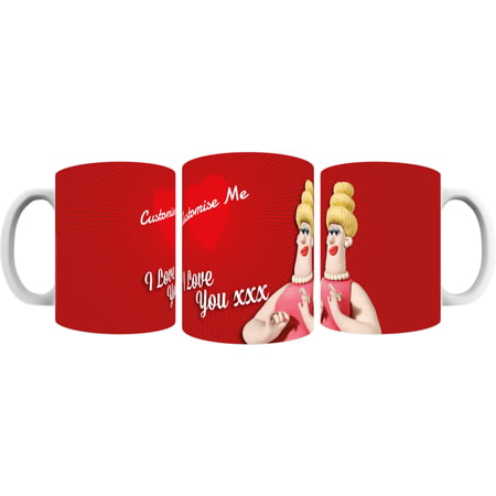 Personalised Wallace And Gromit Piella Mug