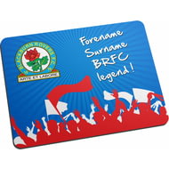 Personalised Blackburn Rovers FC Legend Mouse Mat