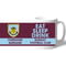 Personalised Burnley FC Eat Sleep Drink Mug