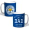 Personalised Leicester City FC World's Best Dad Mug