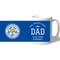 Personalised Leicester City FC World's Best Dad Mug